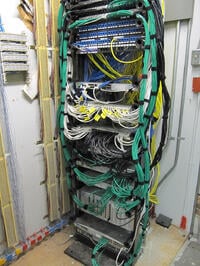 wiring closet